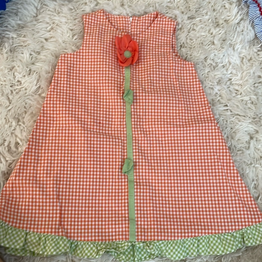 June Copeland flower shift dress